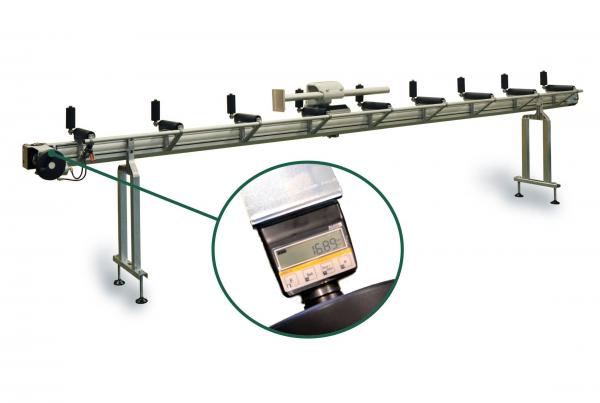 Рольганг с линейкой цифровой