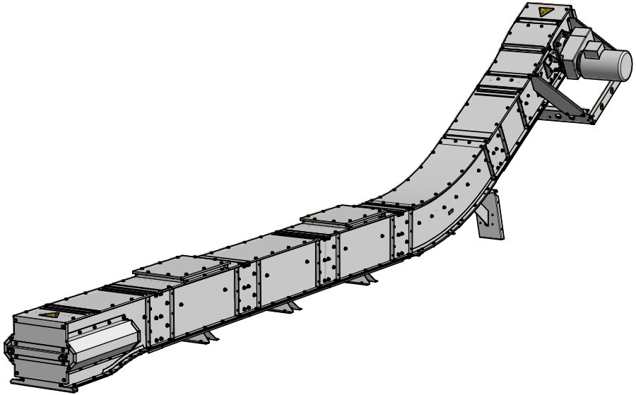 Скребковый транспортер К-100