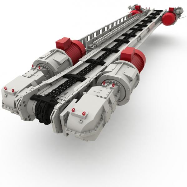 Скребковый забойный конвейер