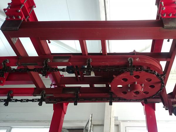 Цепной грузонесущий транспортер