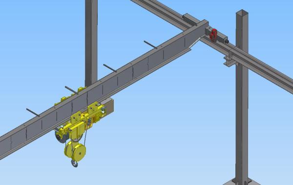 Кран балка 51т.